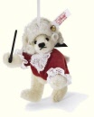 mozart teddy ornament